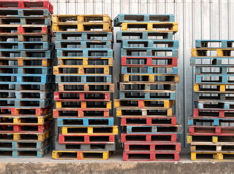 Compra de palets procedentes de excedentes en España